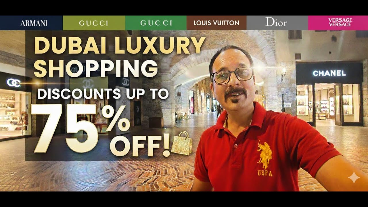 Dubai's Shopping 🇦🇪Secret Luxury💰Discounts Stores 🛍️#shopping #luxury 