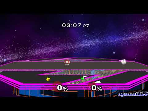 Super Smash Bros. Melee Crazy Mod UE: Shrinking Pikachu & Yoshi