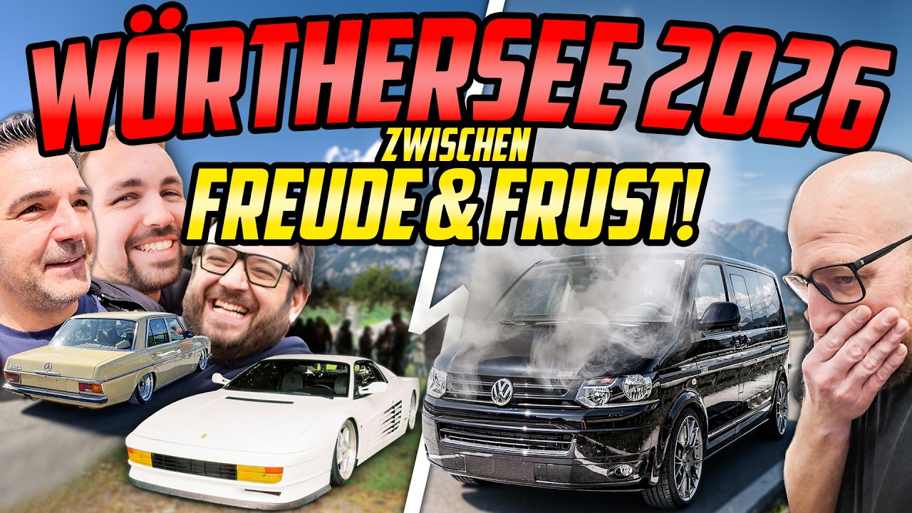 Das WOCHENENDE für TUNINGFANS! - WÖRTHERSEE 2026 - SCHÖNE Autos & SCHLECHTES Wetter!