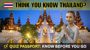 10 Thailand Travel Questions Most Tourists Get Wrong | Quiz Passport Flight QP-003 🇹🇭