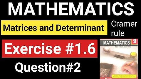 Math Class 9th Chapter 1| Exercise 1.6 Question 2 Complete Solution for 9th Graders|