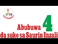 Abubuwa Hudu 4 Da Kesa Saurin Inzali
