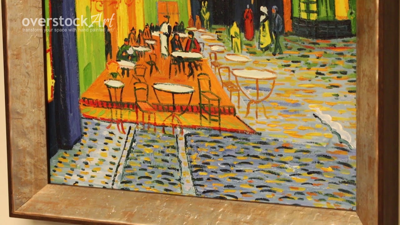 Vincent Van Gogh Cafe Terrace At Night Youtube