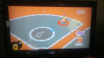 Mario Super Sluggers Gem Catch with Wario (Mushroom Level)