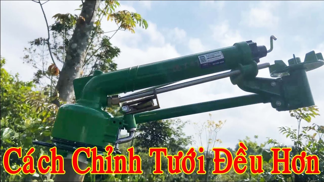 Cách Chỉnh Tia SKY41 Chính Hãng Tưới Đều Hơn Thiết Bị Tưới Gia Nông