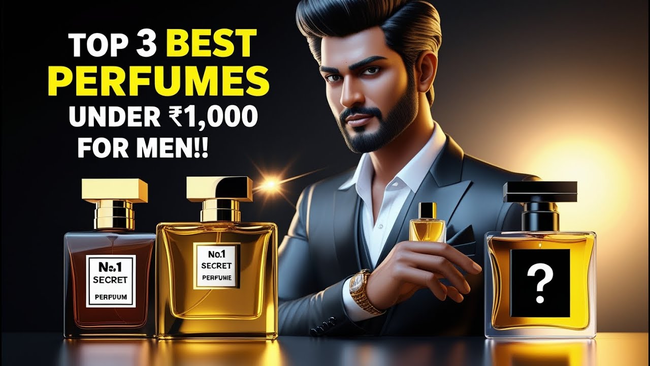 🚀 Top 3 Best Perfumes Under ₹1,000 for Men in India (2025) | Budget ...