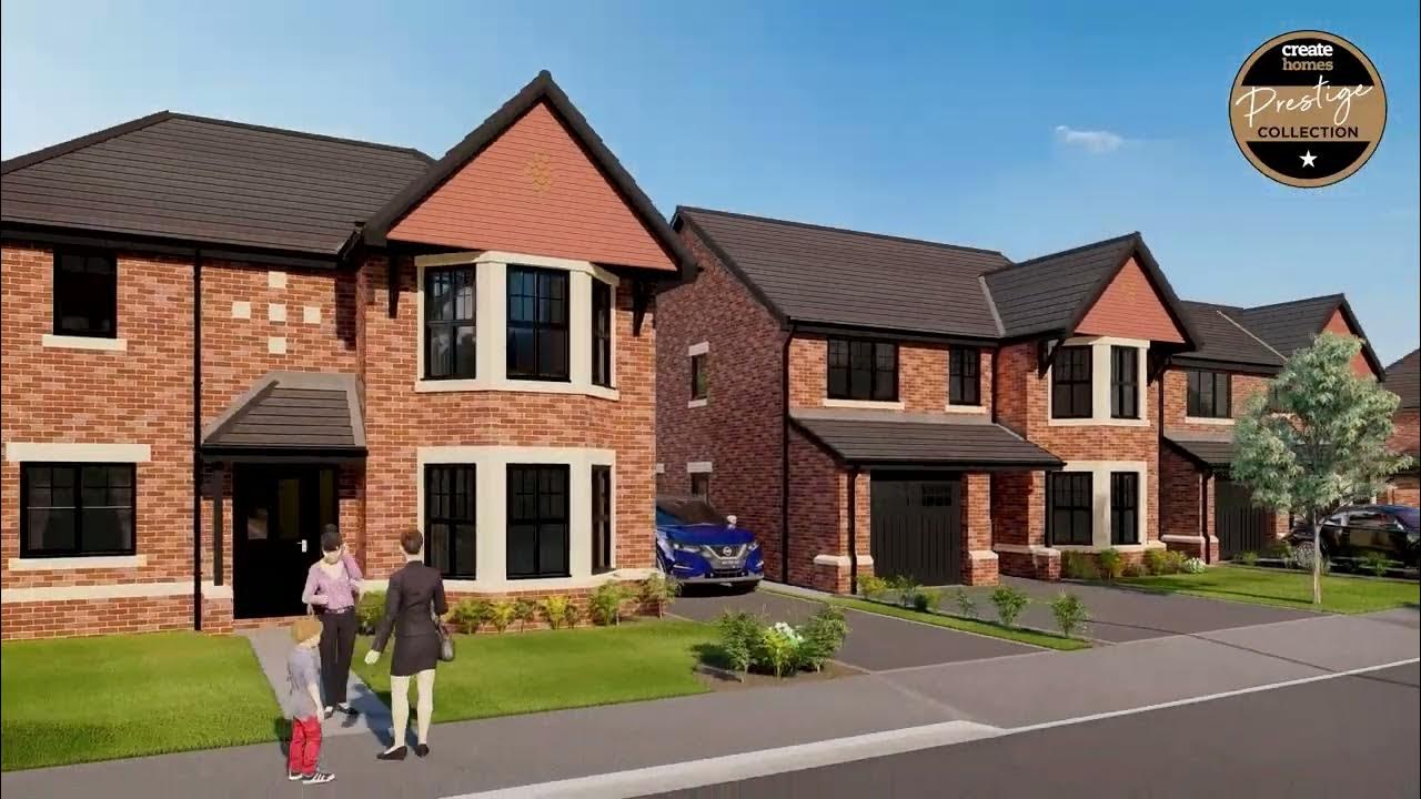 Create Homes Prestige Collection new build homes for sale at Chapel Mill, Elswick Lancashire