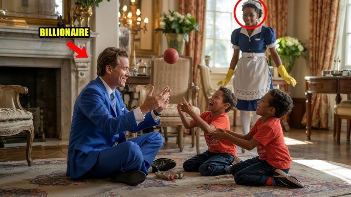 Billionaire Never Allowed Kids In His Mansion — Until His Maid Brought Her Twins And This Happened - YouTube