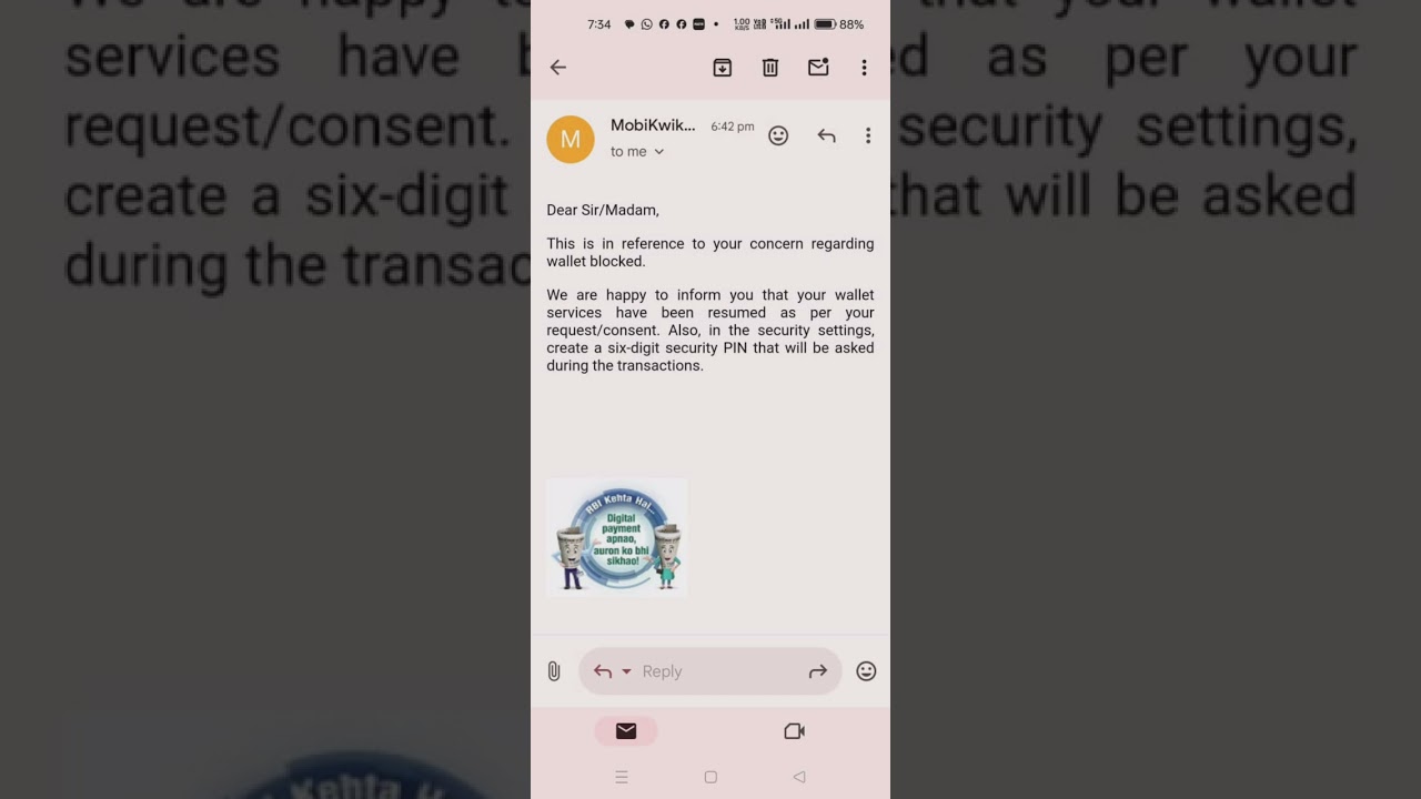 mobiki wallet user is  disable ko enable kare 100% salutation bhaiyo