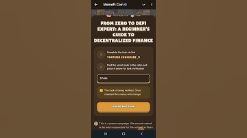 Code - From Zero to DeFi Expert: A Beginner’s Guide to Decentralized Finance #memefi #memecrypto