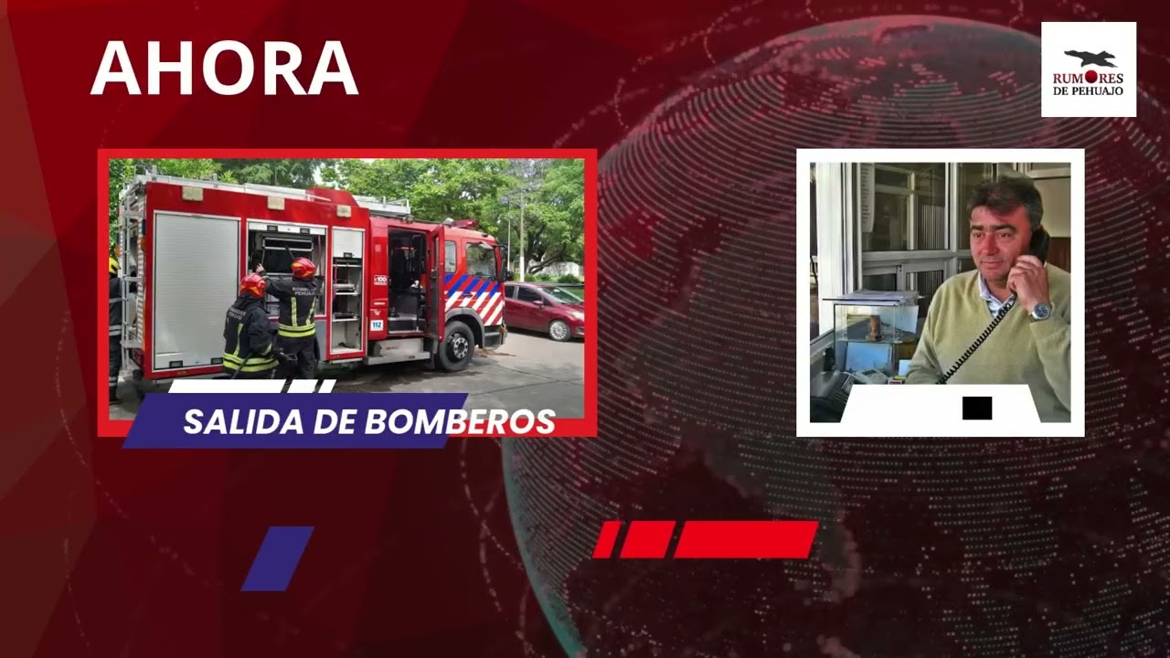 Entrevista telefónica al Jefe del Cuerpo Activo de Bomberos Alejandro Bethouart