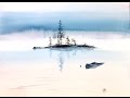 Watercolor Fog on a Lake Painting Demonstration