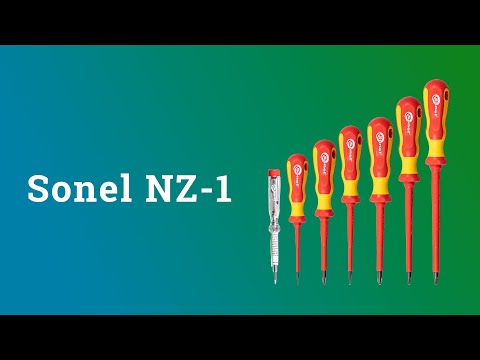 Sonel NZ 1 Screwdriver Set 6 Pieces Voltage Tester