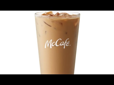 ASMR ✨The  PERFECT French Vanilla Iced Coffee w/ Caramel Drizzle ☕🥤 at #McDonalds