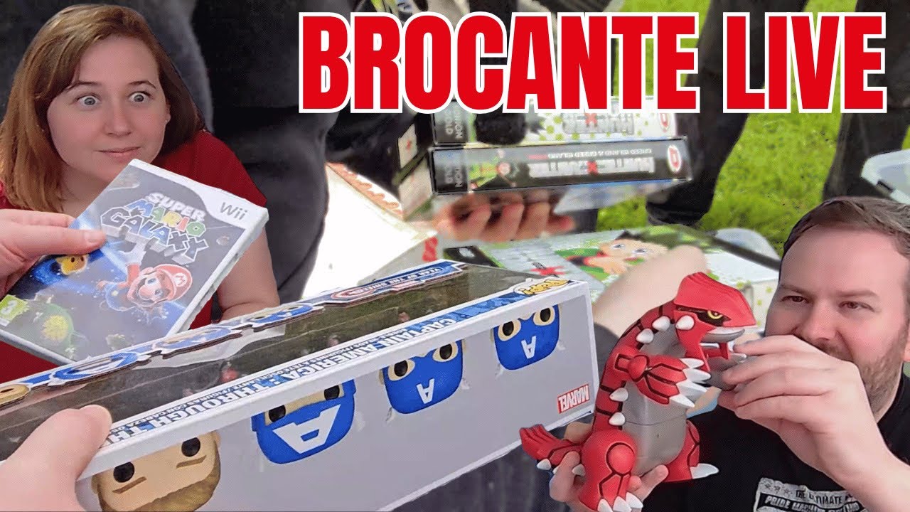 Surpris par toutes ces trouvailles 😍 brocante live