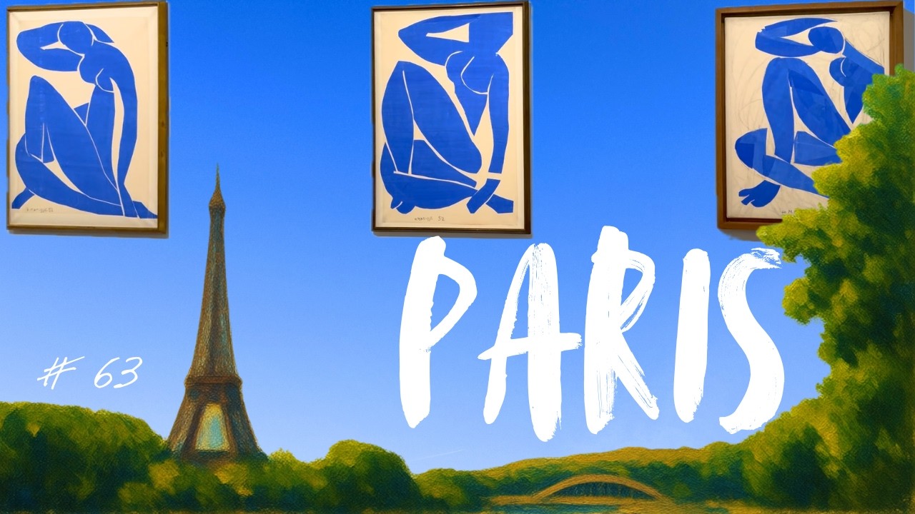 🇫🇷Paris #63 アートに触れたパリの日常【マティス展、カルティエ現代