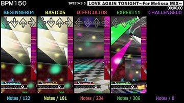 DDR / LOVE AGAIN TONIGHT～For Melissa MIX～ - SINGLE (DanceDanceRevolution 4thMIX)