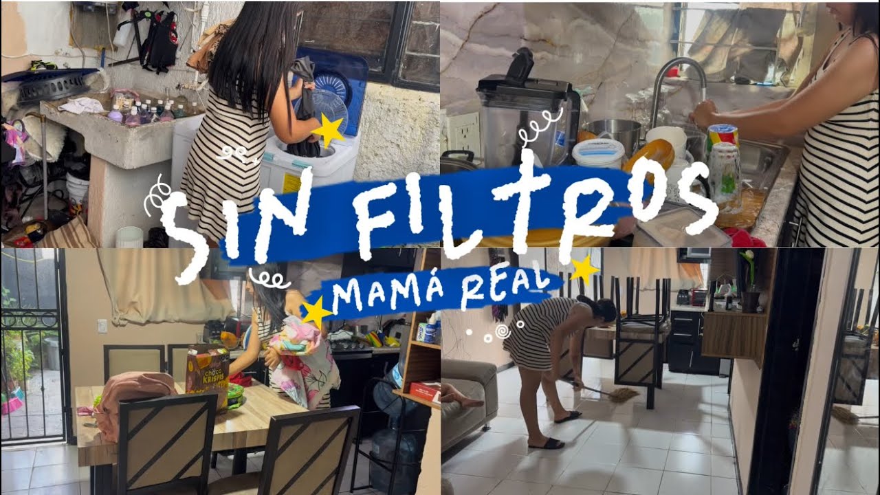 LIMPIA MI CASA CONMIGO SOY UNA MAMÁ REAL! Limpieza diaria vlog 