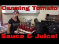 Canning Tomato Sauce & Juice!