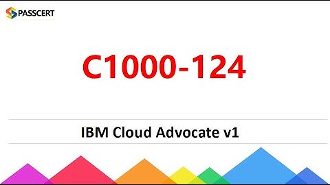 C1000-124 IBM Cloud Advocate v1 Exam Dumps