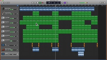 Making A beat In Garage Band Part 4, adding the special sauce and exporting the track to MP3