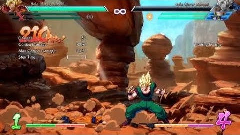 DBFZ - Android 18 corner 2H TOD combo (1 bar start 18 Cell SSGoku)