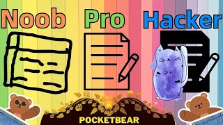 NOOB vs PRO vs HACKER - Hungry Cat Nonogram | @PocketBear470 screenshot 2