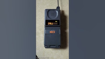 Motorola MicroTAC DPC550 Incoming Call