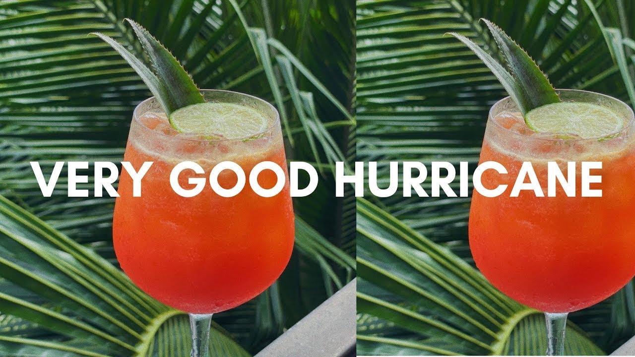 Hurricane Cocktail - Basically Adult Fruit Punch