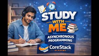 5 Hour Study With Me LIVE 🔥 | Asynchronous Programming in .NET | Deep Focus Coding Session Profile