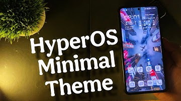 HyperOS Minimal Theme For Any Xiaomi Devices | New Minimal System Ui | #hyperos2 