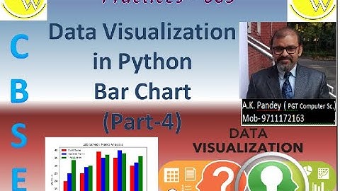 DATA VISUALIZATION part 4 | BAR Chart | INFORMATICS PRACTICES WITH PYTHON | CLASS 12 | CBSE