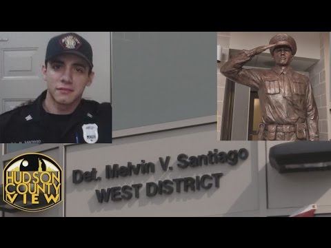 Jersey City names police station after Det. Melvin Santiago