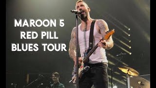 MAROON 5 - LOVE SOMEBODY - RED PILL BLUES TOUR 2018 @ PRUDENTIAL CENTER