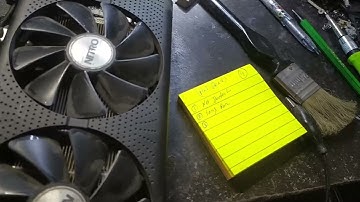 11 MIX Graphics Card Repair and full details and examination