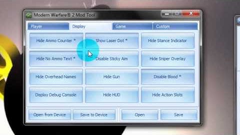 How to mod Modern Warfare 2 Gamesaves.