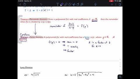 3.3, part 1: What is polynomial division? (IB Math AA HL 1)