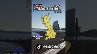 Airports in uk 🇬🇧 | #airport  #positions #uk #🇬🇧 #shorts