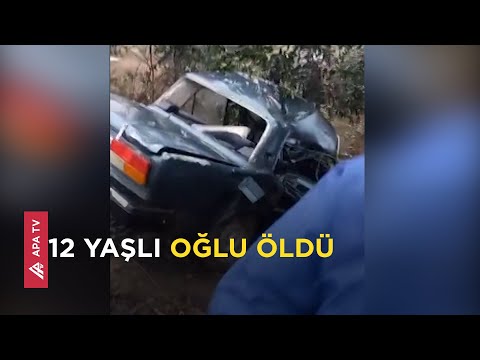 Lənkəranda, oğlunu məktəbə aparan ata qəza törətdi - APA TV