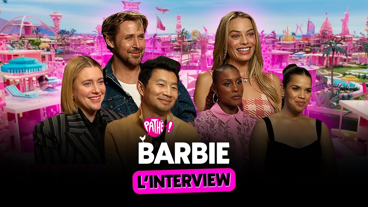 L'INTERVIEW - L'équipe de BARBIE (Margot Robbie, Ryan Gosling, Greta ...