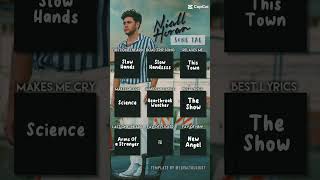 Idk why The Tide one is so small😅 #niallhoran #music #onedirection #fyp ##foryou