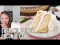 The PERFECT soft and fluffy Coconut Cake