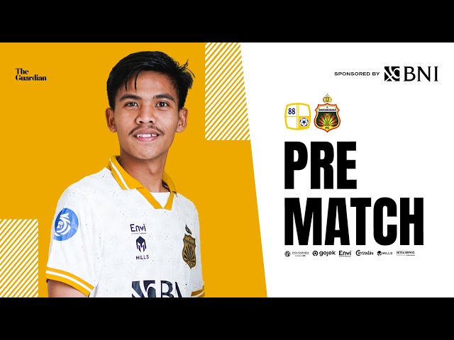 PRE MATCH PRESCON VS BARITO