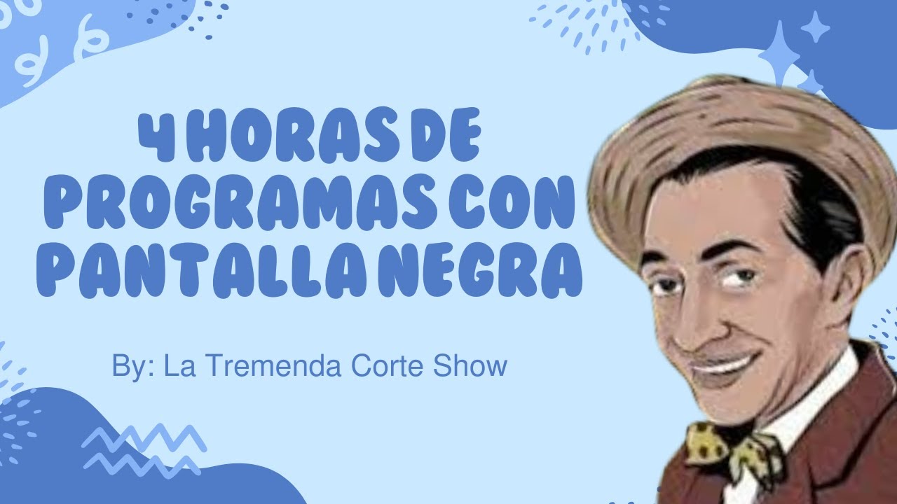 4 HORAS DE PROGRAMAS CON PANTALLA NEGRA#trespatinesradio #latremendacorte2025