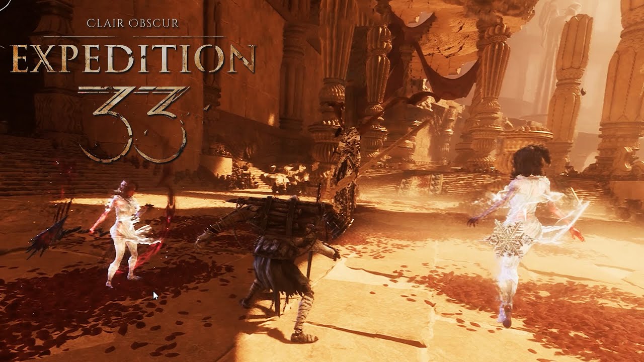 Clair Obscur:  Expedition 33 Chromatic Greatsword Cultist |  Boss fight/ gameplay