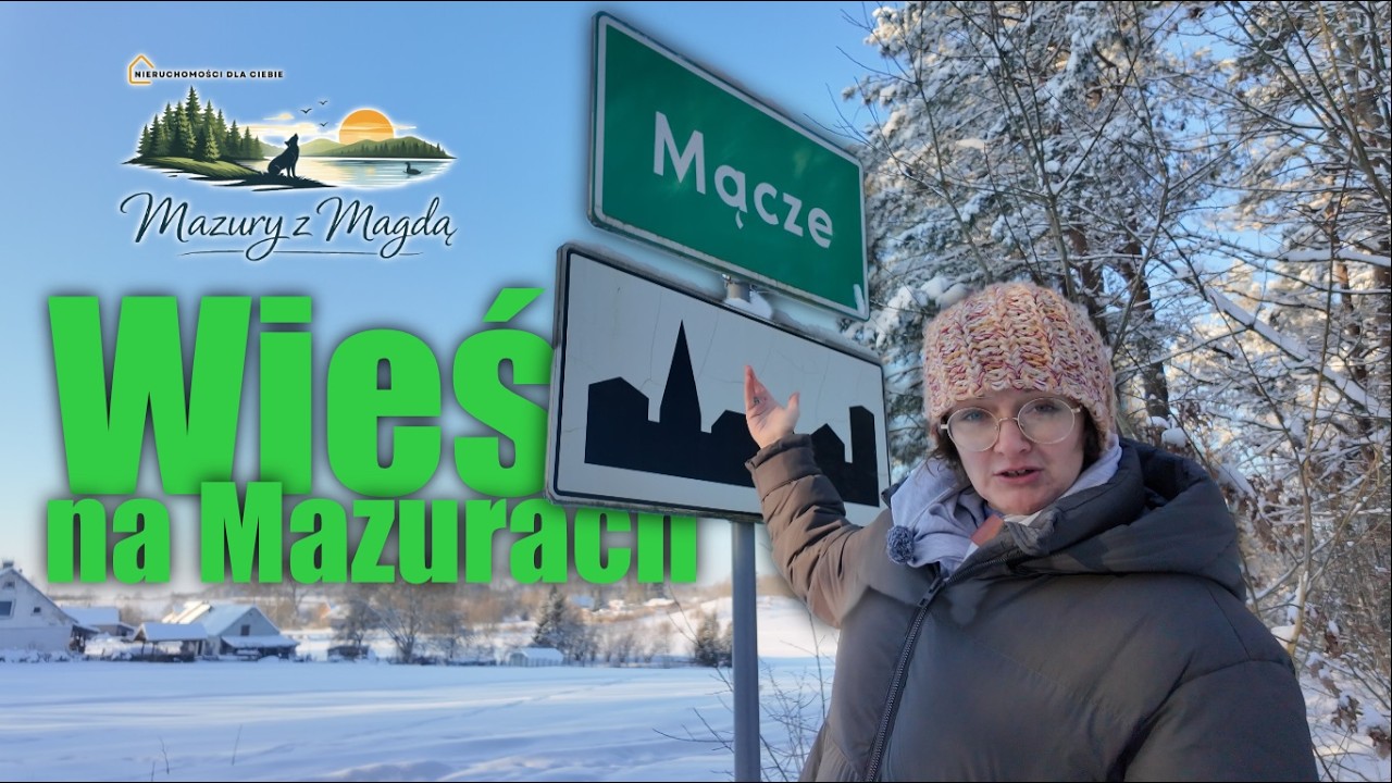 MĄCZE. Urokliwa wieś na Mazurach. VLOG