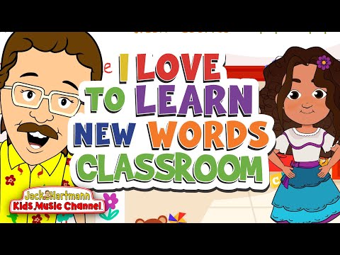 I Love To Learn New Words in Spanish (Classroom Words In English and In Spanish)