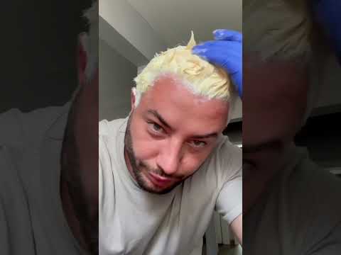 Video: So bleichen Sie dunkelbraunes oder schwarzes Haar zu Platinblond oder Weiß