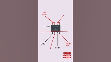 1118 ic printout circuit || 1118 ic 3.3 v & 1.8 v ic circuit  #shorts  #1118ic