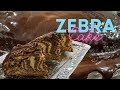 Chocolate & Vanilla Cake (Zebra Cake)/Marble Cake/թխվածք զեբրա